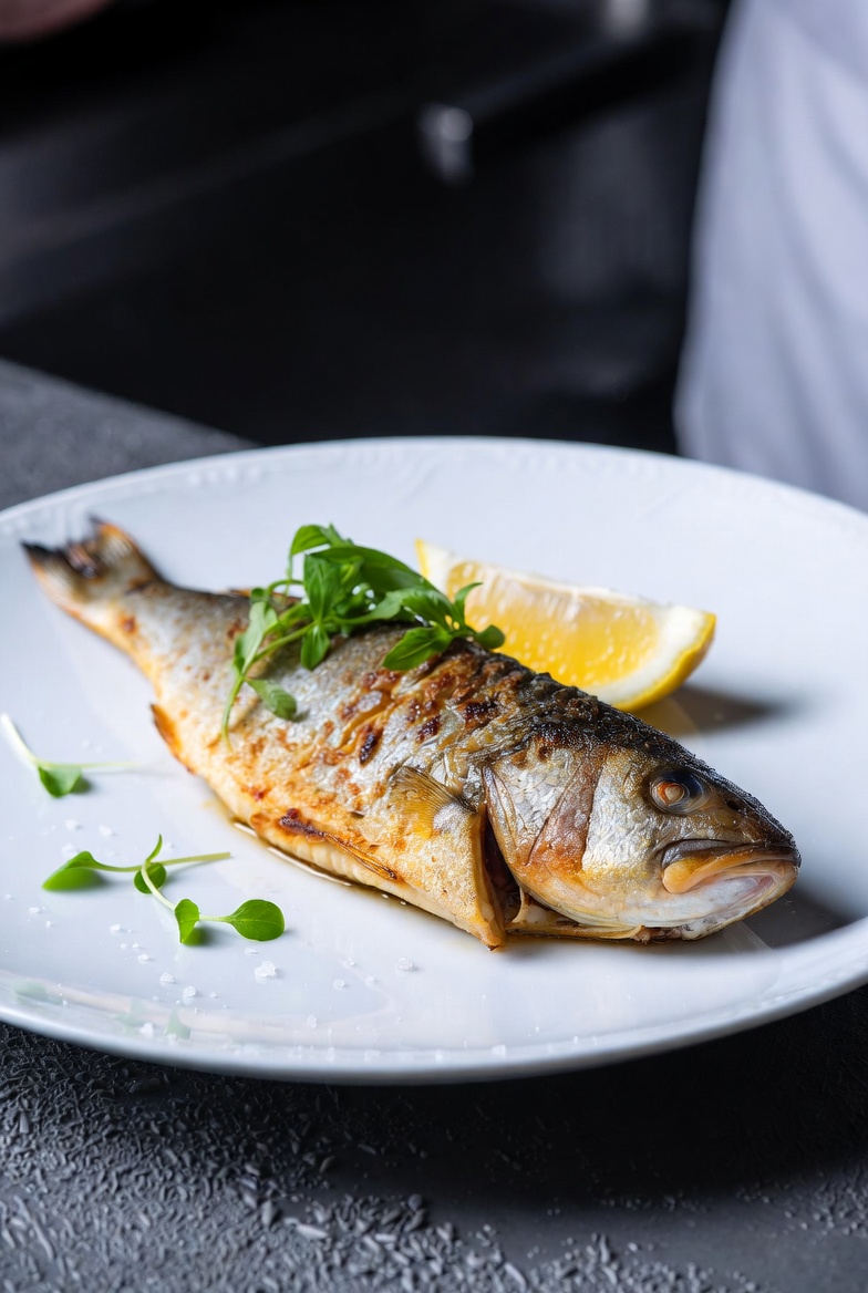 Loup de Mer vom Grill